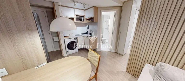 Imagem Flat disponível para venda no Mercure São Paulo Moema Times Square Hotel, com 42m², 1 dormitório e 1 vaga de garagem