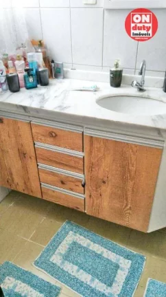 Imagem Apartamento com 3 quartos à venda, 95 m² por R$ 400.000 - Encruzilhada - Santos/SP