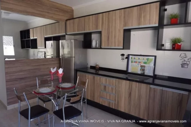 Imagem Casa Térrea com conceito moderno e aberto, Casa de Condomínio