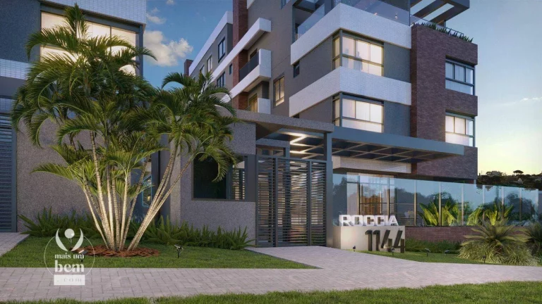 Imagem Apartamento pronto para morar - 3 quartos (1 suíte), sacada com churrasqueira, 2 vagas, à venda por R$ 1.215.000 - Alto da Rua XV - Curitiba/PR