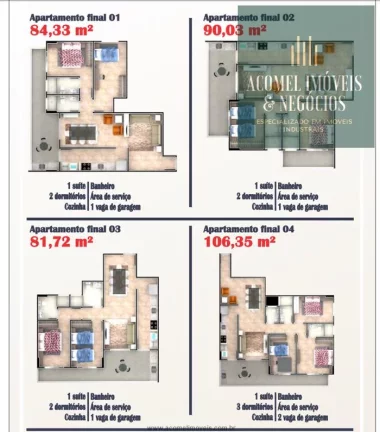 Imagem Apartamentos no Litoral para venda em Praia Grande no bairro Vila Caiçara