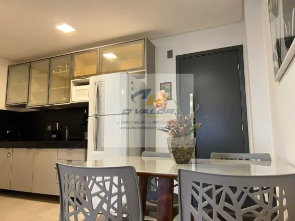 Imagem Vendo Apartamento, Porteira Fechada, com 59 m², 2 quartos s/ 1 suíte, sala p/ 2 ambientes e 1 vaga