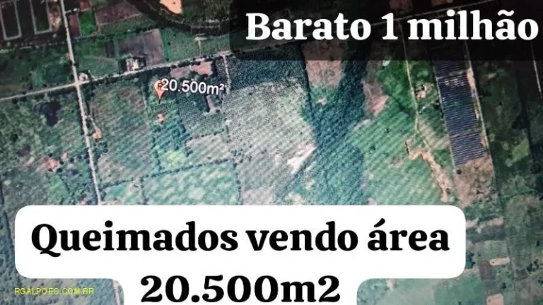 Terreno Comercial para Venda em QUEIMADOS, CAMPO ALEGRE
