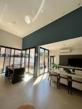 Imagem Casa térrea Alto Padrão 208 m2 à Venda em Condomínio Quinta Da Primavera - Praça Das Flores, Ribeirão Preto/SP
