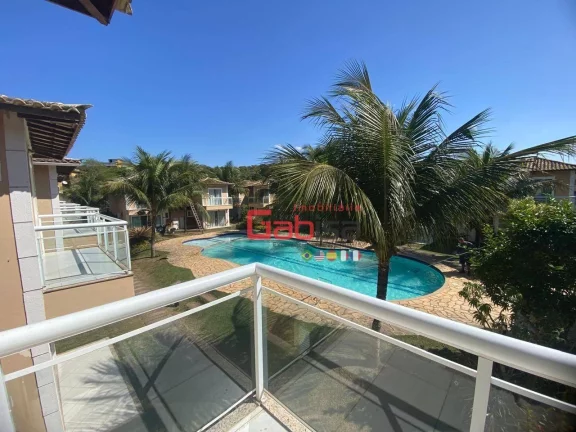 Imagem Casa com 3 Quartos sendo 1 suíte em Condomínio com Piscina Beira Mar à venda, 130,69 m² por R$ 460.000 - Praia Rasa - Armação dos Búzios/RJ