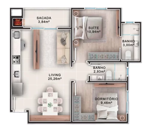 Imagem Otelo Residence - Fase 1 - Apartamento à venda no bairro Municípios - Balneário Camboriú/SC