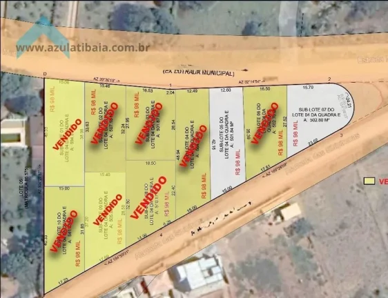Imagem Terreno para Venda em Atibaia, Jardim Maracana