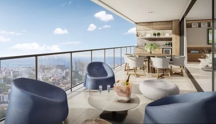 Imagem A 5ª Avenida Selecionou essa unidade no MONVERT - Horto Florestal - Apartamento 4 suítes com 230,00m2 - Andar Alto - aptº novo nunca habitado