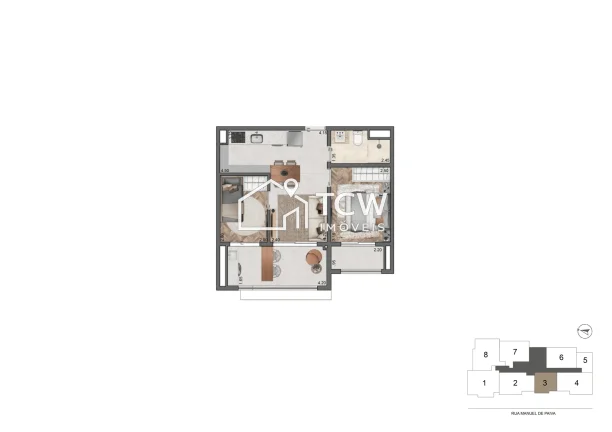 Imagem Apartamento à venda no bairro Vila Mariana - São Paulo/SP, Zona Sul