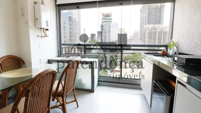 Imagem Apartamento Studio em Pinheiros, totalmente reformado, pronto para morar.