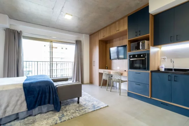 Imagem Studio à venda em São Paulo, Cerqueira César, com 1 quarto, 33m2 Imagem Studio à venda em São Paulo, Cerqueira César, com 1 quarto, 33m2