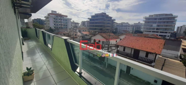 Imagem Apartamento com 3 dormitórios à venda, 118 m² por R$ 600.000,00 - Braga - Cabo Frio/RJ