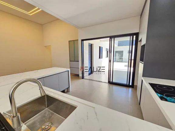 Imagem Casa com 3 suítes e quintal à venda, 186 m² por R$ 1.650.000 - Condomínio Park Gran Reserve - Indaiatuba/SP