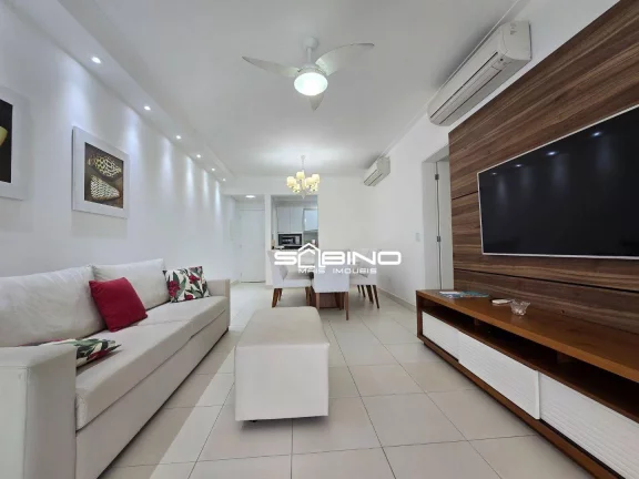 Imagem Apartamento para Locação Anual, com 3 dormitórios 2 suítes 128m² - Riviera de São Lourenço, Bertioga SP.