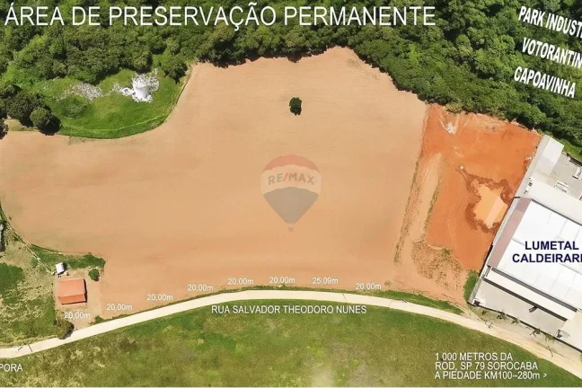 Imagem Terreno na Zona Industrial de Votorantim, SP (capoavinha)