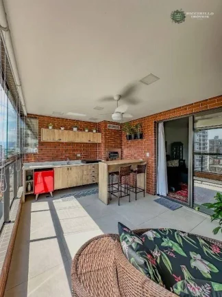 Imagem Apartamento com 3 dormitórios à venda, 145 m² por R$ 1.350.000,00 - Vila Guilhermina - Praia Grande/SP
