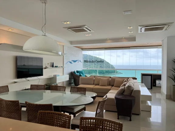 Imagem Linda Cobertura para Venda de Frente para o Mar, com Piscina Privativa com 4 suítes, 3 vagas, 300m², Riviera de São Lourença, Bertioga