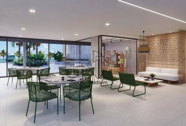 Imagem Apartamentos térreo com área privativa a beira mar da praia de Intermares - AP2255