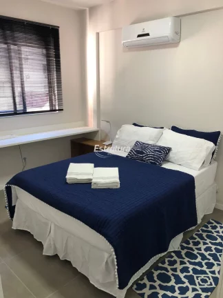 Imagem Apartamento novo de um dormitório todo mobiliado no centro