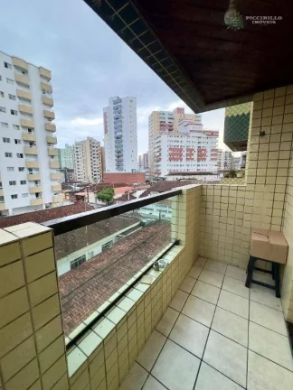 Imagem Apartamento com 1 dormitório à venda, 47 m² por R$ 300.000 - Vila Guilhermina - Praia Grande/SP