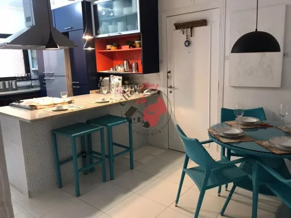 Imagem Apartamento Troco por casa na Praia , 3 dorm, 1 suíte, 3 sacada , 2 vagas, 150 m2,bairro Vila Valparaíso, Santo André