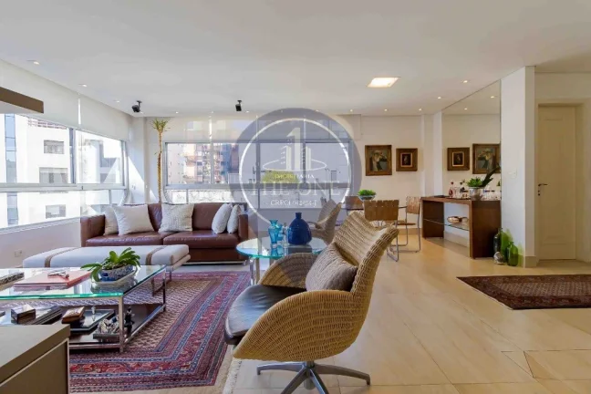 Imagem Apartamento à venda no Itaim Bibi, São Paulo-SP: 2 quartos, 2 suítes, 4 banheiros, 1 vaga, 150m² de área.