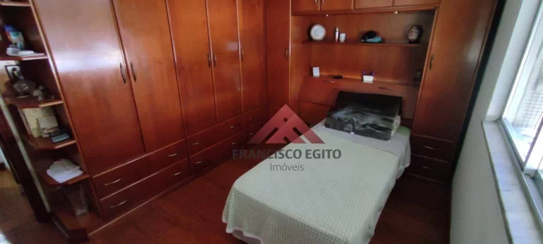 Imagem excelente apartamento com 2 quartos, dependências completas e vaga de garagem na Alameda São Boaventura