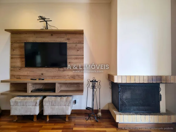 Imagem Apartamento Campos do Jordão | 84 m², 2 Suítes e Lareira
