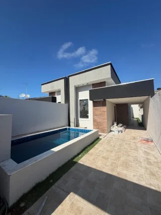 Imagem Casa para Venda em Itanhaém, Cibratel II, 2 dormitórios, 1 suíte, 2 banheiros, 3 vagas