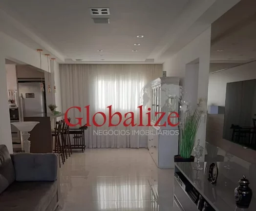 Imagem Lindo apartamento mobiliado com planejados 3 dormitórios sendo 2 suítes localizado no bairro do Campo Grande em Santos (SP) por R$.1.950.000,00