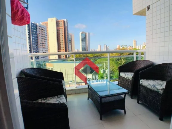 Imagem Apartamento à venda, 104 m² por R$ 750.000,00 - Guararapes - Fortaleza/CE