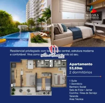 Imagem NEO VILA - ADRIANOPOLIS, 2 e 3 Dormitórios, Ultimas unidades!