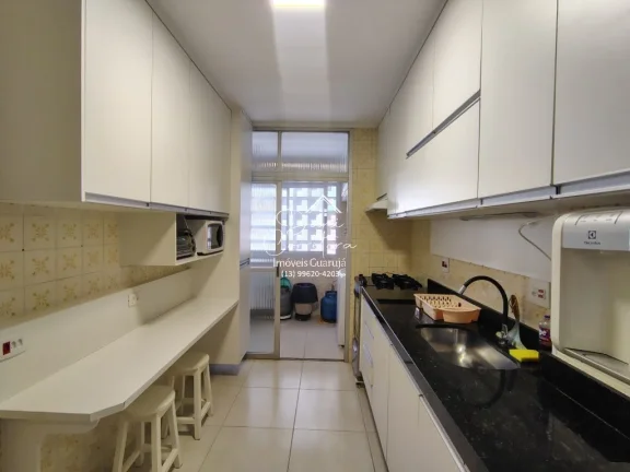 Imagem Imperdível: Apartamento à venda em Guarujá-SP, Pitangueiras! 2 quartos, 2 salas, 2 banheiros, 1 vaga, 86m².