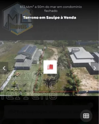 Terreno Terreno Urbano Entre Rios - BA - Porto de Sauípe