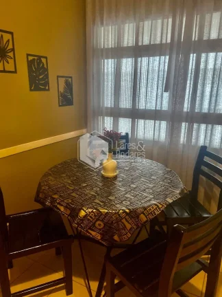 Imagem Apartamento para Venda, Pitangueiras, Guarujá, 85m² com 2 dorm, 1 vaga, equipado e mobiliado a 50 metros da praia. Cantinho para Chamar de Meu!