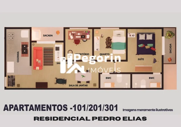 Imagem Apartamento 03 quartos sendo uma suíte Centro, Pinhais/PR