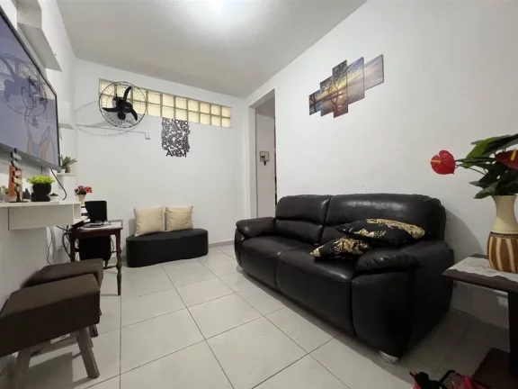 Imagem Apartamento com 2 dorms, Tupi, Praia Grande - R$ 260 mil, Cod: 2061