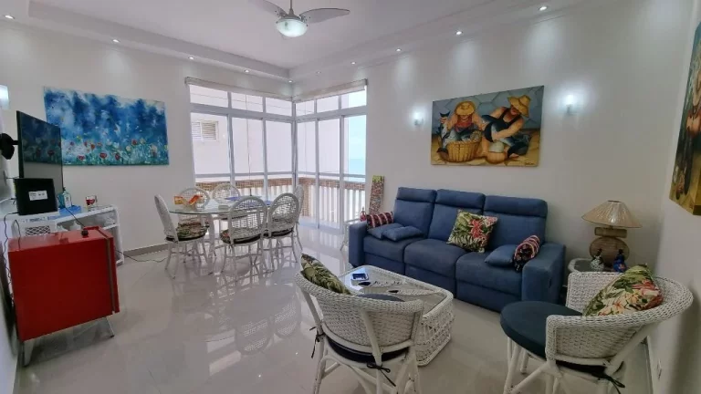 Imagem Apartamento com 3 dormitórios à venda, 90 m² - Pitangueiras - Guarujá/SP