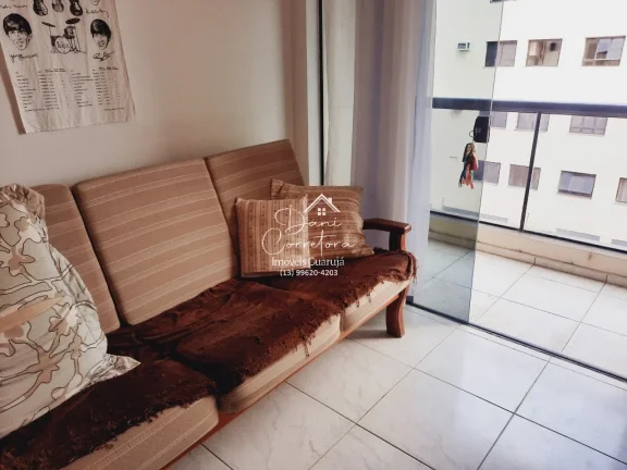 Imagem Apartamento à venda na Enseada, Guarujá-SP: 2 quartos, 1 suíte, 86m², 2 salas e 1 vaga!