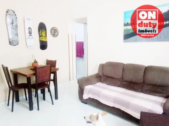 Imagem Apartamento à venda, 88 m² por R$ 380.000,00 - José Menino - Santos/SP