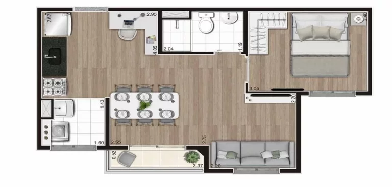 Imagem APARTAMENTO RESIDENCIAL em São Paulo - SP, Terceira Divisão de Interlagos