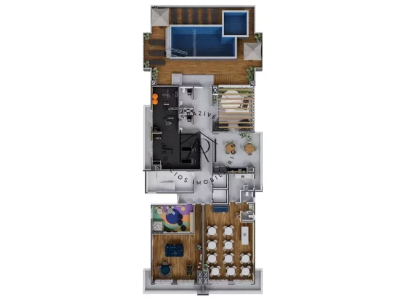 Imagem Apartamento na Planta para Venda em Praia Grande, Guilhermina, 2 dormitórios, 1 suíte, 2 banheiros, 2 vagas