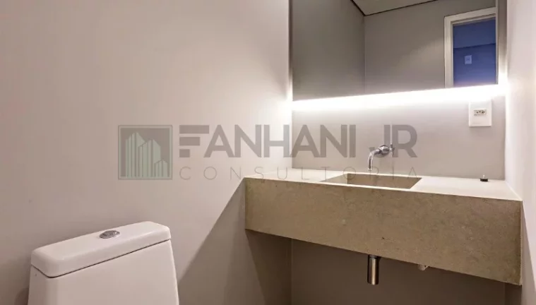 Imagem Imóvel de alto padrão: Apartamento à venda ou locação em São Paulo-SP, Cerqueira César - 1 quarto, 1 suíte, 2 salas, 2 banheiros, 1 vaga, 105m².