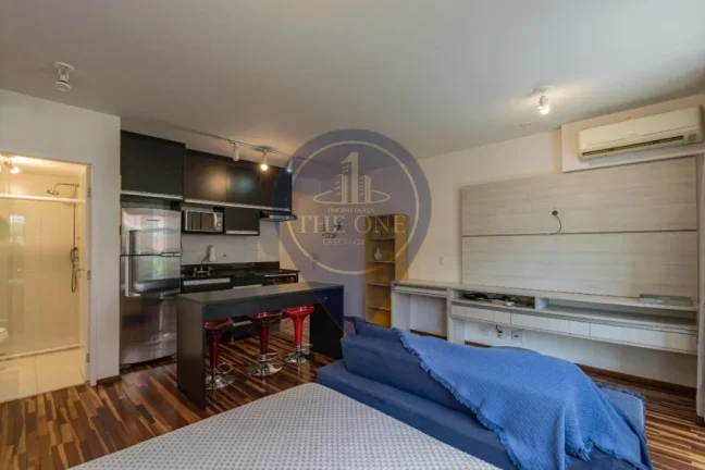Imagem Studio de luxo à venda no Paraíso: 1 quarto, 2 salas, 2 banheiros, 1 vaga de garagem, 42m² em São Paulo-SP.