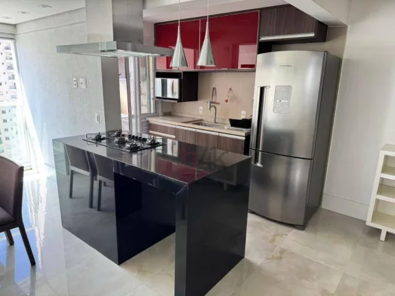 Imagem Apartamento Mobiliado de 69m² com 2 Quartos para Alugar no Home Design Brooklin
