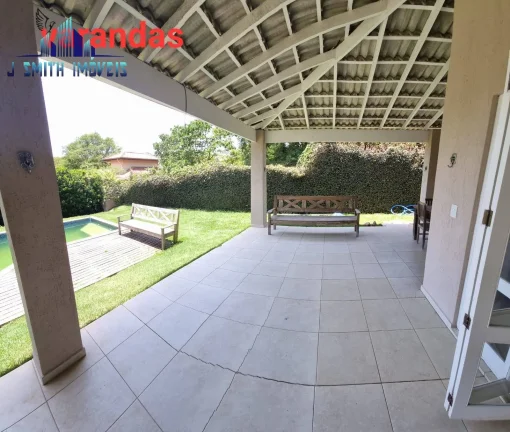 Imagem CASA 4 SUÍTES, SEMI-MOBILIADA, 345m², PISCINA, GRANJA VIANA.