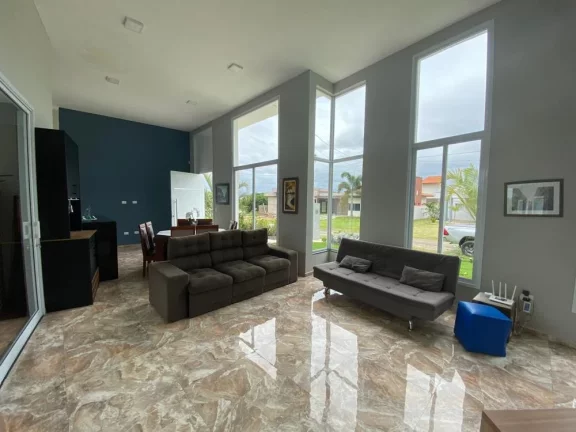 Imagem Incrível casa com piscina a venda em condomínio fechado Ninho Verde I Eco Residence em Porangaba- SP