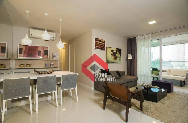 Imagem Apartamento com 3 dormitórios à venda, 103 m² por R$ 853.700,19 - Cambeba - Fortaleza/CE