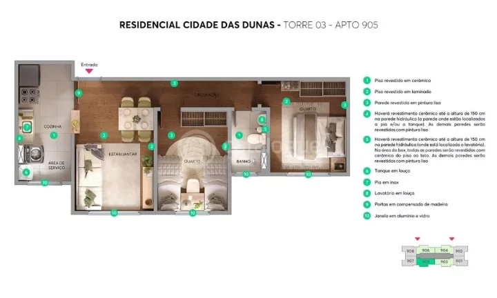 Imagem Residencial Cidade das Dunas