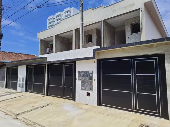 Imagem Sobrado com 2 dorms, Caiçara, Praia Grande - R$ 460 mil, Cod: 1666